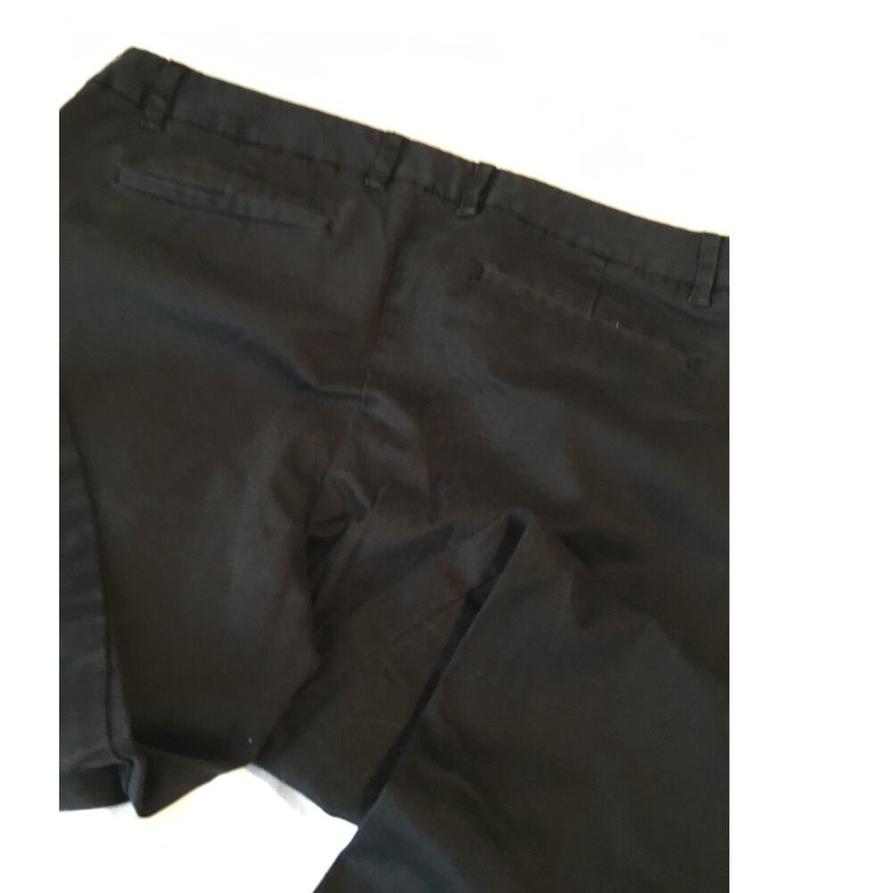 J. Crew stretch cotton CityFit Pants size 8 Black - Picture 8 of 16